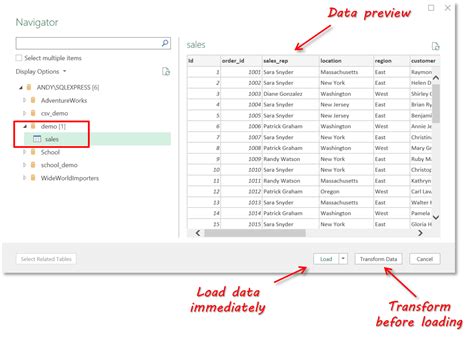 export sql table to excel.